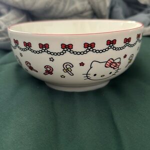 🎅🏻🎄Hello Kitty Christmas Cereal Bowls Set Of 4🤶🏻🎁